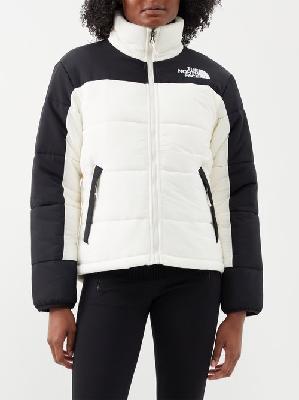 The North Face - Himalayan Quilted Padded Jacket - Womens - White Black - L