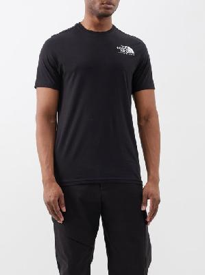 The North Face - Coordinates-print Cotton-jersey T-shirt - Mens - Black - L