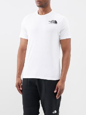 The North Face - Coordinates-print Cotton-jersey T-shirt - Mens - White - L