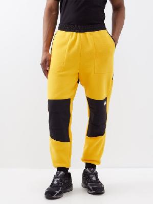 The North Face - Denali Fleece And Shell Track Pants - Mens - Yellow Black - M