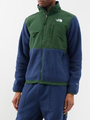 The North Face - Denali Shell And Fleece Jacket - Mens - Green Blue - M