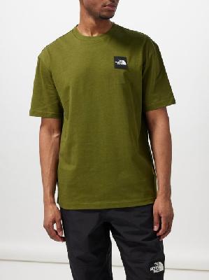 The North Face - Nse-patch Cotton-jersey T-shirt - Mens - Olive - L