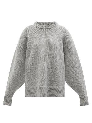 The Row - Ophelia Wool-blend Sweater - Womens - Grey - S