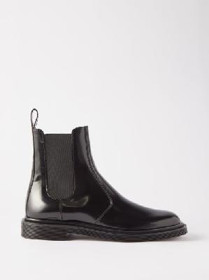 The Row - Elastic Ranger Leather Chelsea Boots - Womens - Black - 36 EU/IT