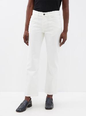 The Row - Goldin Slim-leg Jeans - Womens - White - 0 US