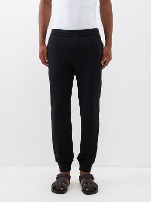 The Row - Edgard Cotton-jersey Trousers - Mens - Black - L