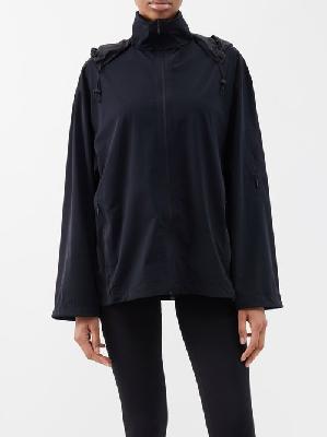 The Row - Tamari Hooded Jersey Jacket - Womens - Black - M