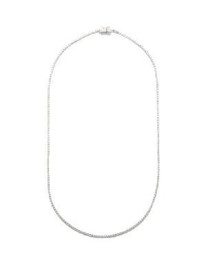 Tom Wood - Box-chain Sterling-silver Necklace - Mens - Silver - ONE SIZE