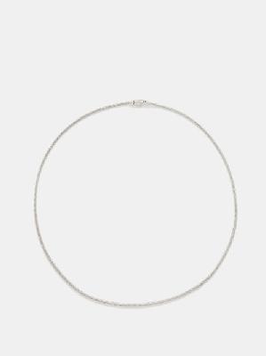 Tom Wood - Snake Chain Sterling Silver Necklace - Mens - Silver - ONE SIZE