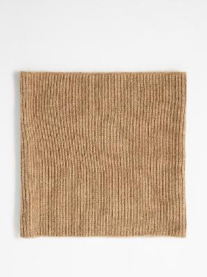 Toteme - Ribbed Cashmere Snood - Womens - Camel - ONE SIZE