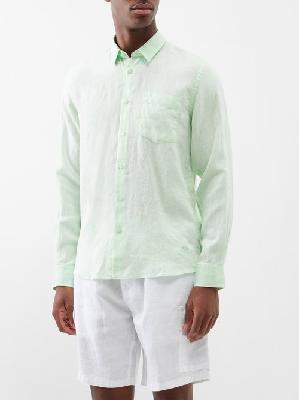 Vilebrequin - Caroubis Linen Shirt - Mens - Green - 3XL