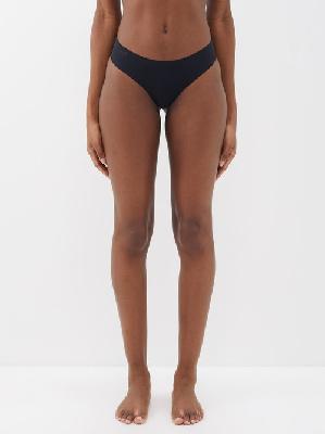Wolford - Pure String Thong - Womens - Black - M