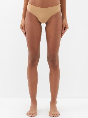Wolford - Pure String Thong - Womens - Beige - L