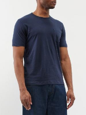 YMC - Wild Ones Organic-cotton Jersey T-shirt - Mens - Navy - L