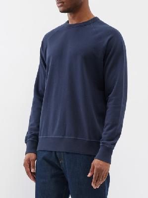 YMC - Organic-cotton Jersey Sweatshirt - Mens - Navy - S