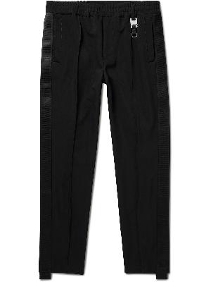 1017 ALYX 9SM - Tapered Buckle-Embellished Jersey Sweatpants