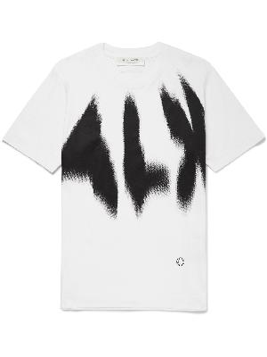 1017 ALYX 9SM - Phantom Logo-Print Cotton-Jersey T-Shirt
