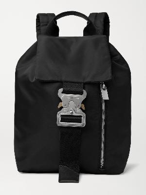 1017 ALYX 9SM - Tank Leather-Trimmed Nylon Backpack