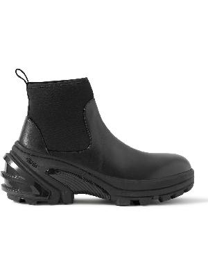 1017 ALYX 9SM - Leather and Neoprene Chelsea Boots