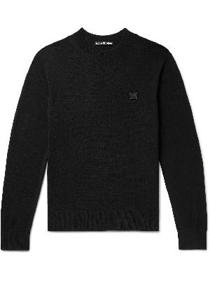 Acne Studios - Kalon Logo-Appliquéd Wool Sweater