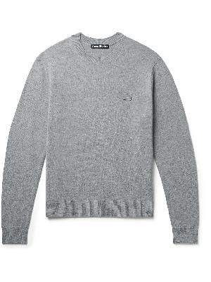 Acne Studios - Kalon Logo-Appliquéd Wool Sweater
