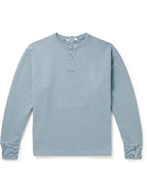 Acne Studios - Logo-Print Cotton-Jersey Sweatshirt