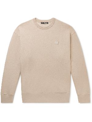 Acne Studios - Fonbar Logo-Appliquéd Cotton-Jersey Sweatshirt