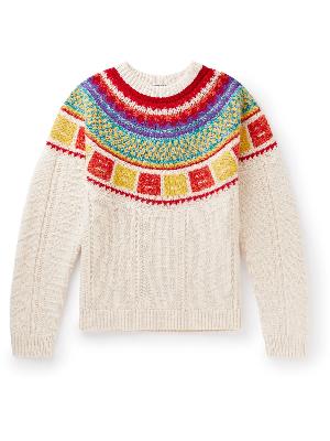 Acne Studios - Kristjan Wool-Jacquard Sweater