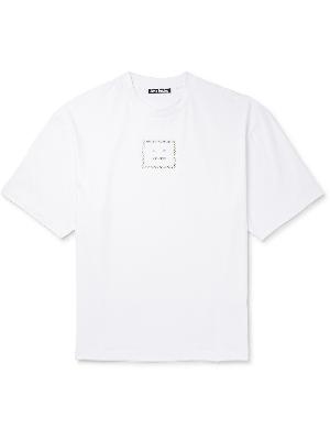 Acne Studios - Exford Logo-Embellished Cotton-Blend Jersey T-shirt