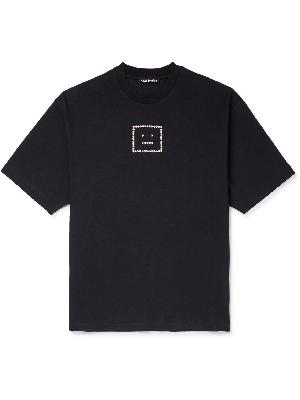 Acne Studios - Exford Logo-Embellished Cotton-Blend Jersey T-Shirt