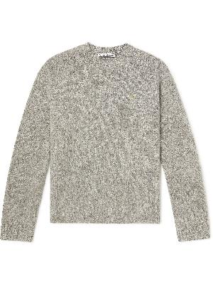 Acne Studios - Kowhai Logo-Embroidered Wool Sweater