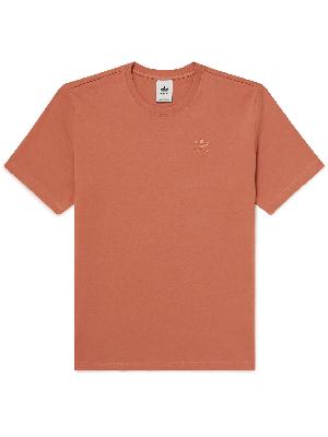 adidas Originals - Ozworld Logo-Embroidered Cotton-Jersey T-Shirt