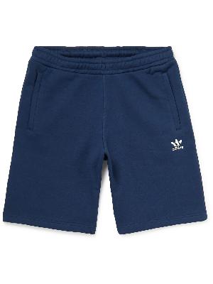 adidas Originals - Straight-Leg Logo-Embroidered Cotton-Blend Jersey Shorts