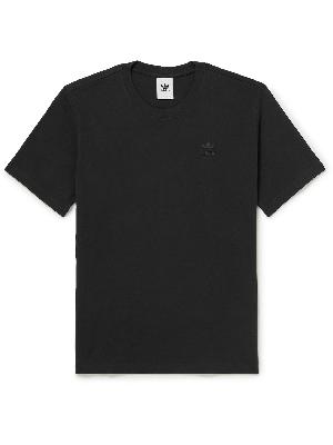 adidas Originals - Ozworld Logo-Embroidered Cotton-Jersey T-Shirt