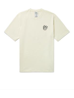 adidas Originals - Logo-Embroidered Printed Organic-Cotton Jersey T-Shirt