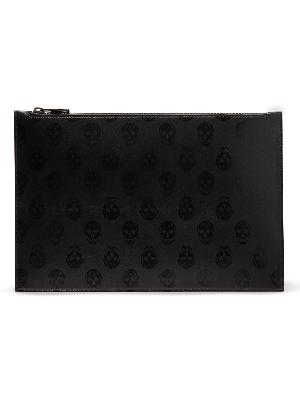 Alexander McQueen - Printed Leather Pouch