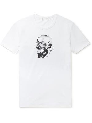 Alexander McQueen - Printed Cotton-Jersey T-Shirt