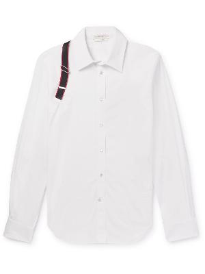Alexander McQueen - Harness-Detailed Cotton-Blend Shirt