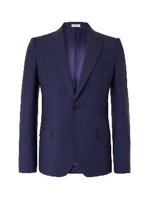 Alexander McQueen - Slim-Fit Wool and Mohair-Blend Suit Jacket