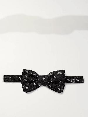 Alexander McQueen - Pre-Tied Silk-Jacquard Bow Tie