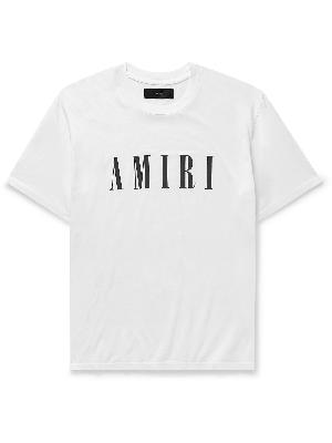 AMIRI - Logo-Print Cotton-Jersey T-Shirt