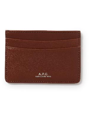 A.P.C. - Andre Leather Cardholder