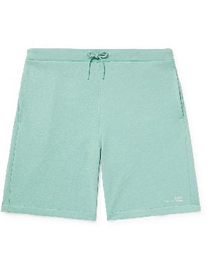 A.P.C. - Straight-Leg Cotton-Jersey Drawstring Shorts
