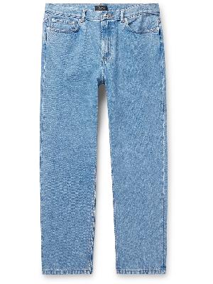 A.P.C. - Martin Straight-Leg Stonewashed Jeans