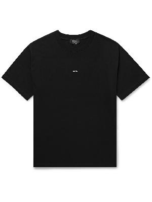 A.P.C. - Kyle Logo-Print Cotton-Jersey T-Shirt