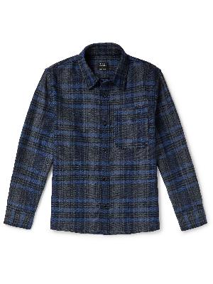 A.P.C. - Basile Wool-Blend Flannel Overshirt