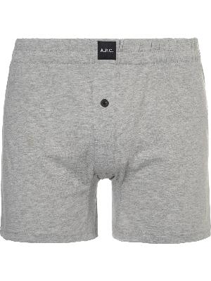 A.P.C. - Cotton-Jersey Boxer Shorts