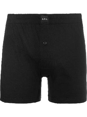 A.P.C. - Cotton-Jersey Boxer Shorts