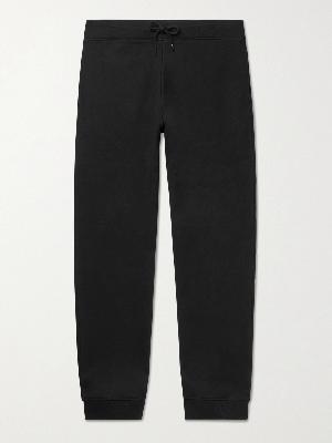 A.P.C. - Molleton Tapered Fleece-Back Cotton-Jersey Sweatpants