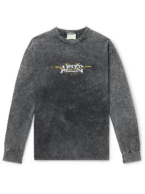 Aries - Chrome Desert Logo-Print Cotton-Jersey T-Shirt
